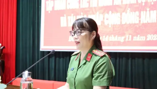 ĐÀ NẴNG: Công an TP Đà Nẵng tập huấn công tác thi hành án hình sự và tái hòa nhập cộng đồng