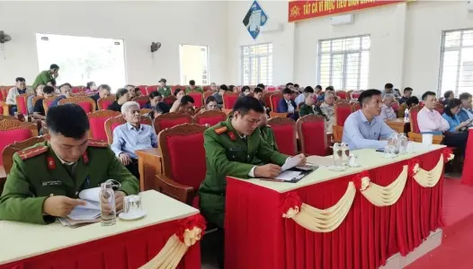 THANH HÓA: Công an xã Sao Vàng tuyên truyền, phổ biến giáo dục pháp luật về công tác thi hành án hình sự tại cộng đồng và tái hòa nhập cộng đồng năm 2025