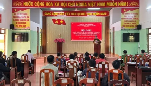 LÂM ĐỒNG: Công an phường Đông Gia Nghĩa đẩy mạnh tuyên truyền, giáo dục pháp luật, hỗ trợ tái hòa nhập cộng đồng