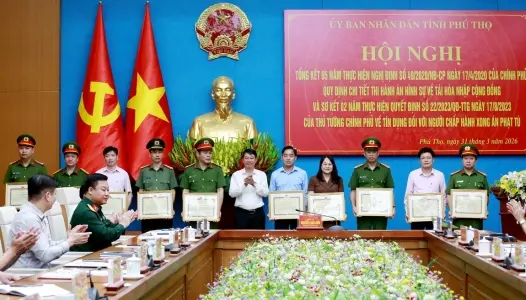 PHÚ THỌ: Nâng cao hiệu quả công tác tái hòa nhập cộng đồng cho người chấp hành xong án phạt tù