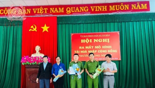 GIA LAI: Xã An Hảo ra mắt Mô hình tái hòa nhập cộng đồng “bước cùng nhau”