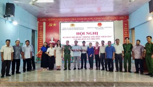 ĐỒNG NAI: Phòng Cảnh sát Thi hành án hình sự và hỗ trợ tư pháp - Ra mắt mô hình hỗ trợ người chấp hành xong án phạt tù tái hòa nhập cộng đồng