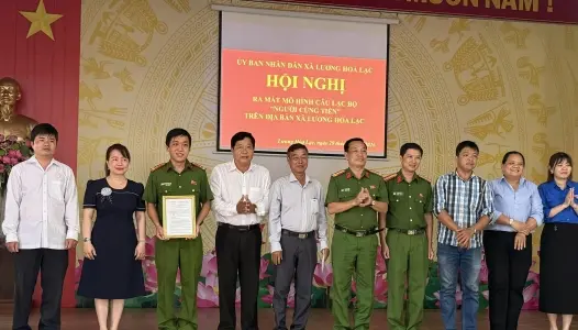 ĐỒNG THÁP: Ra mắt các mô hình tái hoà nhập cộng đồng