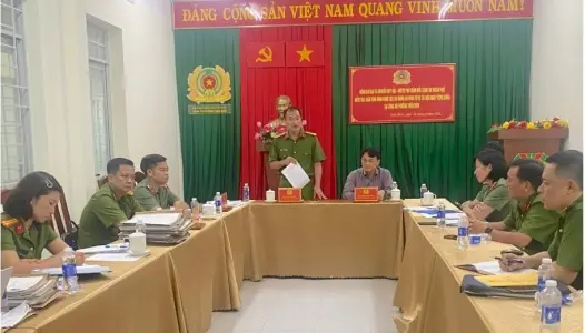 ĐỒNG NAI: Phó Giám đốc Nguyễn Huy Hải làm việc với cơ sở về công tác tái hoà nhập cộng đồng