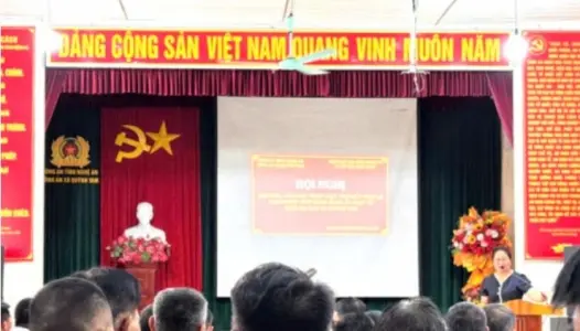 NGHỆ AN: Đồng hành pháp lý, tiếp sức cho người chấp hành xong án phạt tù tái hòa nhập cộng đồng