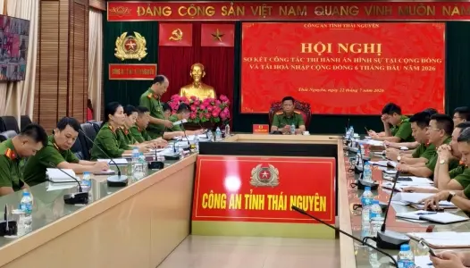 THÁI NGUYÊN: Sơ kết công tác thi hành án hình sự tại cộng đồng và tái hòa nhập cộng đồng