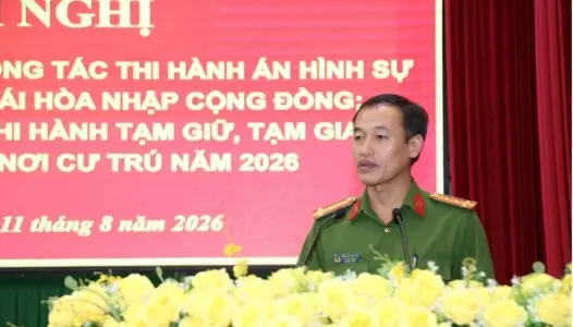 ĐỒNG NAI: Công an thành phố Đồng Nai tập huấn công tác thi hành án hình sự, quản lý tạm giữ, tạm giam