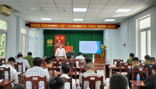 KHÁNH HOÀ: Công an xã Ninh Sơn phối hợp tổ chức tuyên truyền phổ biến, giáo dục pháp luật cho người chấp hành xong án phạt tù năm 2026