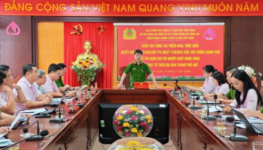 HUẾ: Kiểm tra việc thực hiện chính sách tín dụng đối với người chấp hành xong án phạt tù tại TP Huế