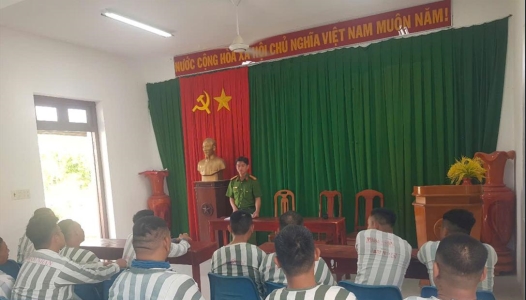 LÂM ĐỒNG: Nâng cao hiệu quả công tác quản lý, giáo dục phạm nhân chấp hành án tại Phân trại quản lý phạm nhân, Trại tạm giam số 3 Công an tỉnh Lâm Đồng