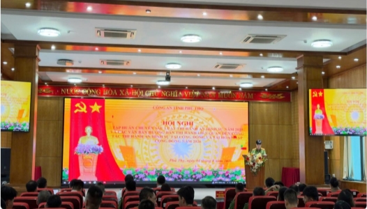 PHÚ THỌ: Công an tỉnh tổ chức tập huấn chuyên sâu công tác thi hành án hình sự tại cộng đồng và tái hòa nhập cộng đồng