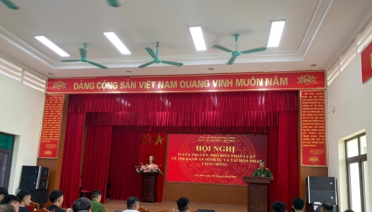 QUẢNG NINH: Công an phường Liên Hòa tổ chức hội nghị tuyên truyền pháp luật, giới thiệu việc làm và vay vốn cho người chấp hành xong án phạt tù