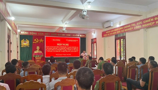 SƠN LA: Tuyên truyền phổ biến giáo dục pháp luật về tín dụng đối với người sau cai nghiện ma túy, người chấp hành xong án phạt tù