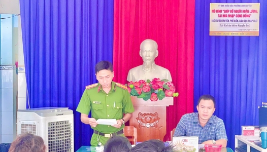 AN GIANG: Long Xuyên - Ra mắt mô hình “giúp đỡ người hoàn lương, tái hòa nhập cộng đồng” trên địa bàn khóm Nguyễn Du