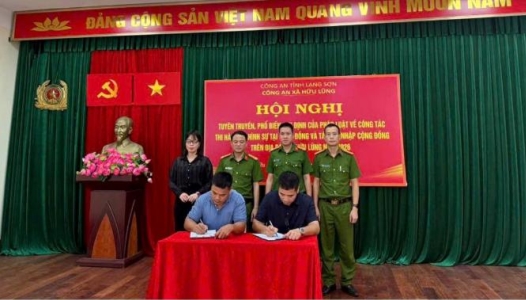 LẠNG SƠN: Tổ chức Hội nghị tuyên truyền, phổ biến các quy định của pháp luật về công tác thi hành án hình sự tại cộng đồng và tái hòa nhập cộng đồng