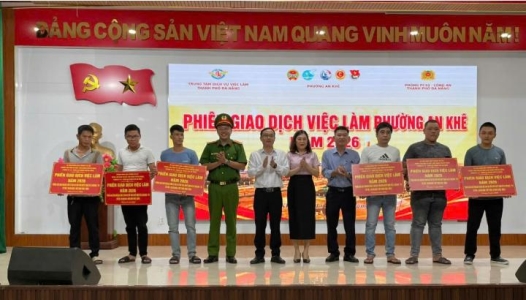 ĐÀ NẴNG: Trao cơ hội việc làm - cụ thể hoá mô hình dân vận khéo “Giáo dục, cảm hóa, giúp đỡ tái hòa nhập cộng đồng” ở địa bàn phường An Khê