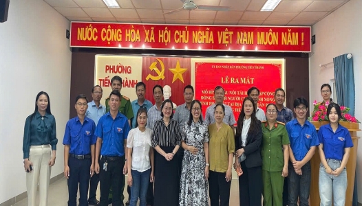 LÂM ĐỒNG: Phường Tiến Thành ra mắt mô hình “Cầu nối tái hòa nhập cộng đồng đối với người chấp hành xong hình phạt tù”