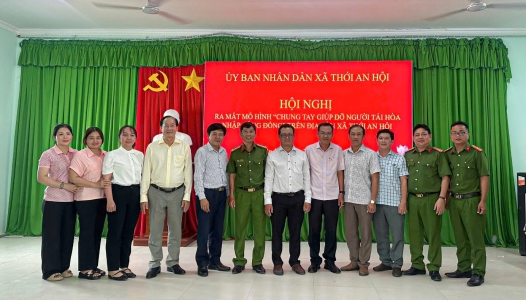 CẦN THƠ: Xã Thới An Hội ra mắt mô hình “Chung tay giúp đỡ người tái hòa nhập cộng đồng”